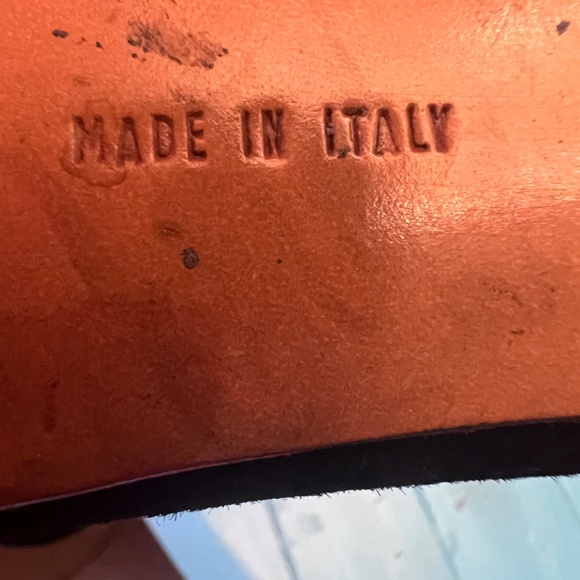 Ferragamo suede vintage black pumps  size 34 European - Picture 3 of 7